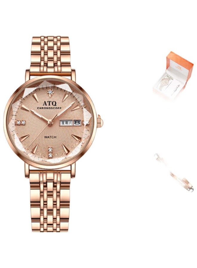 ATQ Ultra-Thin Women'S Mechanical Style Watch Top Ten Brands Ladies Watch Birthday Valentine'S Day Gift For Girlfriend Wife - Image 2
