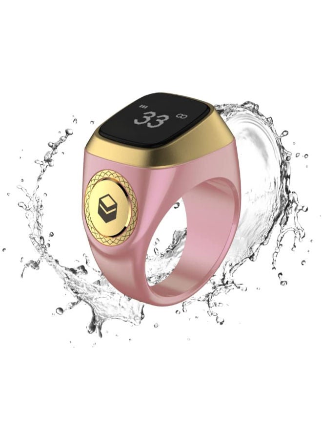 iQIBLA Smart Tasbih Zikr1 Lite Ring 20mm - PINK - Image 2