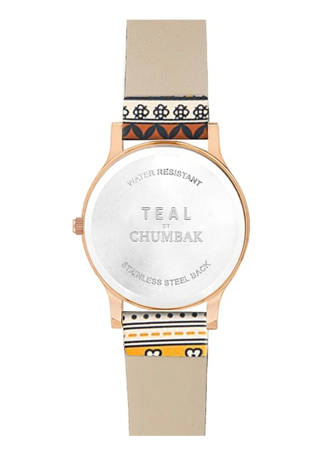 Chumbak Teal by Chumbak Carnival Elephant Wrist Watch, multicolour, strap