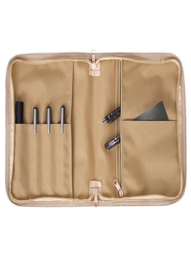 VEPKOIT Tactical Notebook Cover with Zippered for Folders, Large OCP Binder Planner Tactical Portfolio Organizer and A5 Notebook Binder Cover, 7" x 9" Weatherproof Handbook Cover - Coyote (Cover Only) - Image 4