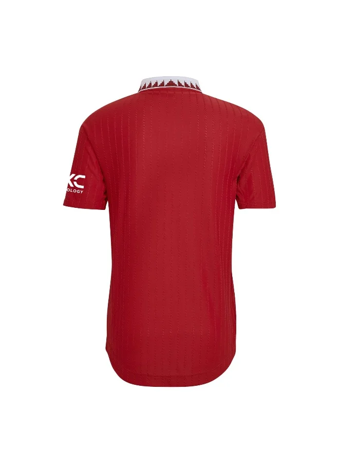 adidas تيشيرت مانشستر يونايتد الرجالي الأحمر XS