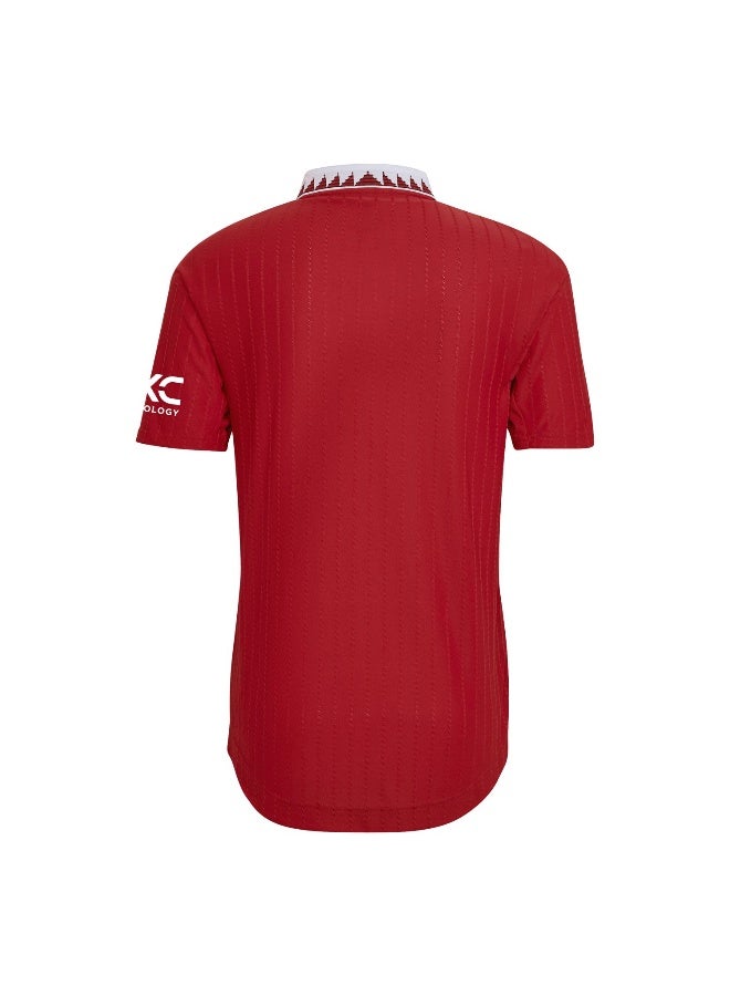 Adidas Adidas Mufc H Au Jsy Red Football Jerseys For Men Xs  - Image 3
