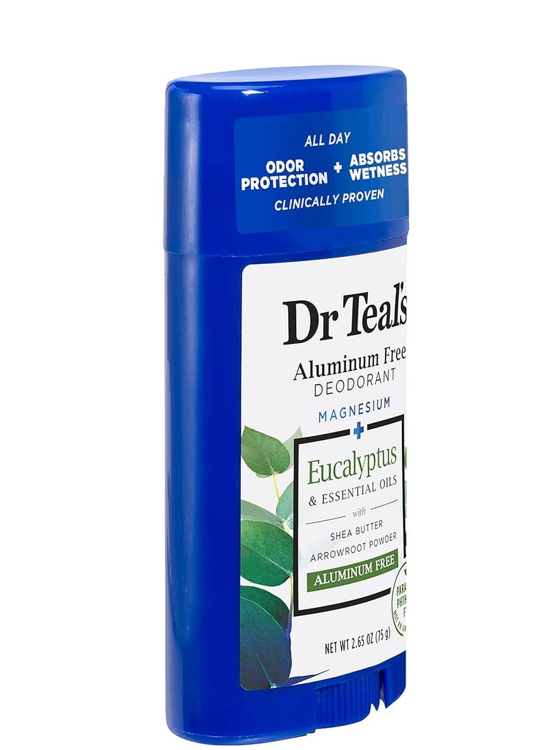 Dr. Teal's Inc Dr. Teal's Eucalyptus Aluminum Free Deo, 75G - Image 3