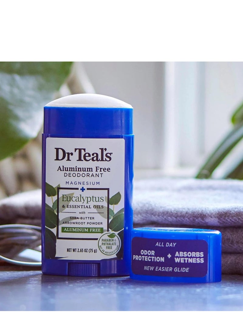 Dr. Teal's Inc Dr. Teal's Eucalyptus Aluminum Free Deo, 75G - Image 4
