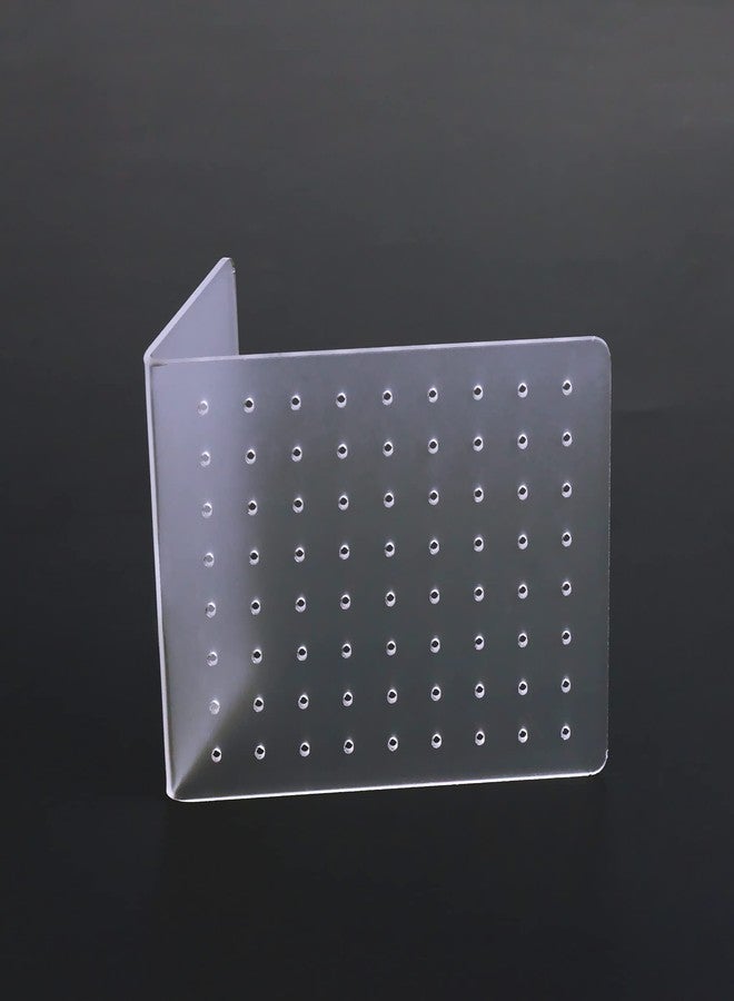Lokusel 4 Pcs Acrylic 72 Holes Earring Holder Earrings Ear Studs Jewelry Show Plastic Display Rack Stand Organizer Holder Showcase - Image 5