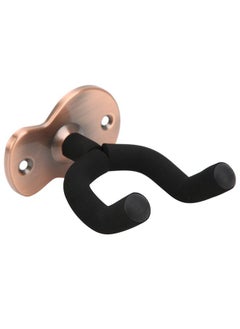 Thoraya Guitar Wall Mount Holder Neck Sponge Protective Support Bracket with Mounting AccessoriesCopper Red  - Image 2