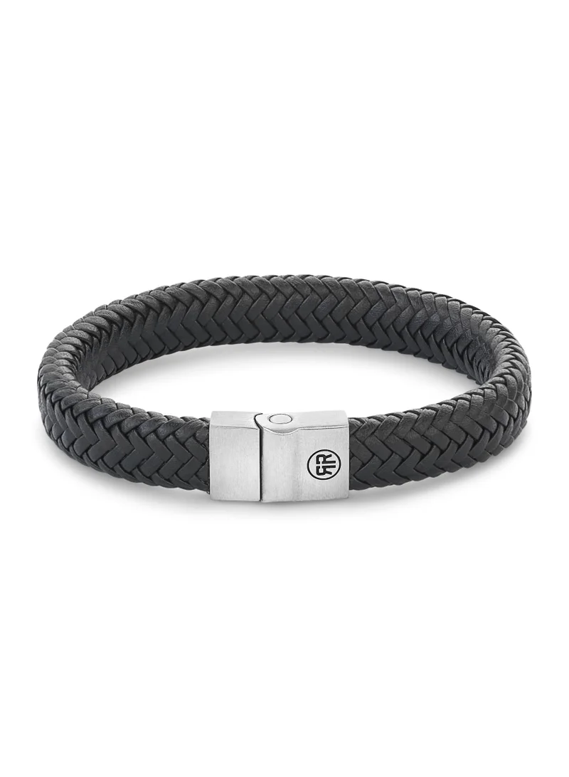 Rebel & Rose Full Metal Herringbone Black Matt