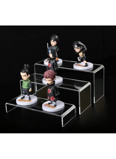 3 PC Large Clear Acrylic Riser Set, Acrylic Display Risers Shelf Showcase Fixtures for Jewelry, Display Stand for Amiibo Funko POP Figures, Cupcakes, Food Display (10 x 3.9 x 3.9 in) - pzsku/Z215A7DBADC129A3E9B51Z/45/_/1729843051/17fc06ca-074e-4f6d-8fc7-5ecbca703185