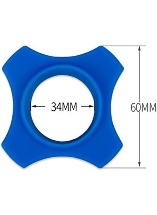 DNHCLL 4 PCS Rubber Microphone Anti-roll, Anti-Fall and Anti-Slip Sleeve KTV Microphone Protection Shockproof Ring Microphone Anti-Slip Ring - Image 5