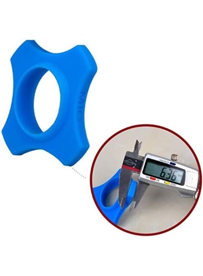 DNHCLL 4 PCS Rubber Microphone Anti-roll, Anti-Fall and Anti-Slip Sleeve KTV Microphone Protection Shockproof Ring Microphone Anti-Slip Ring - Image 3