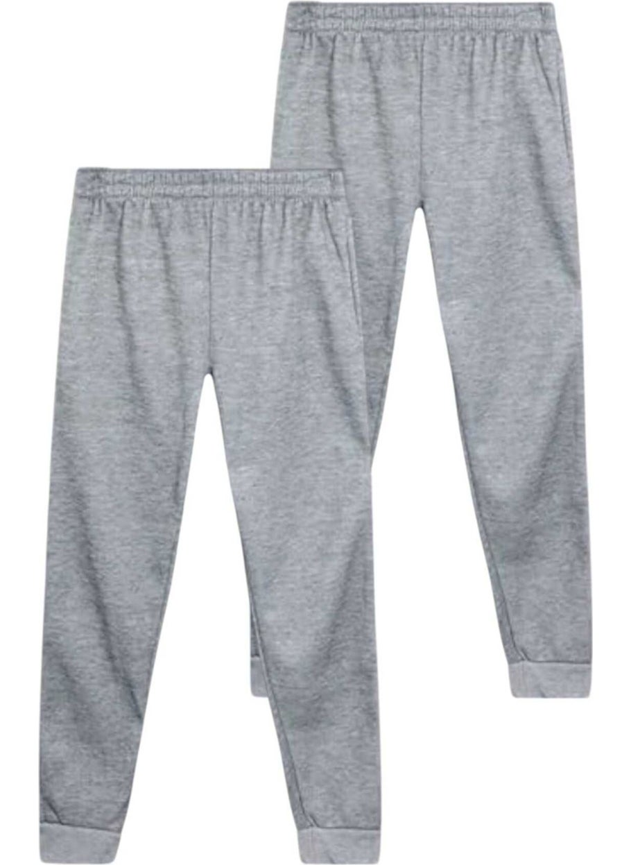 Mood Agenda - Kids Elastic Waist Jogger Sweatpants Set of 2 - Image 1