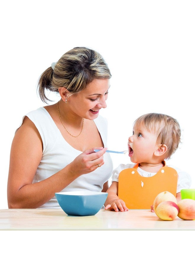 SPERRIC Best First Stage Baby Infant Spoons 5Pack Soft Silicone Baby Spoons Training Spoon Gift Set For Infant - Image 3