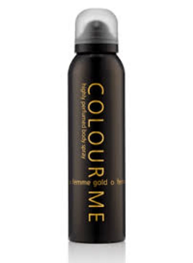 كولور مي مجموعة هدايا عطر كولور مي فيم جولد للنساء 250 مل - Image 3