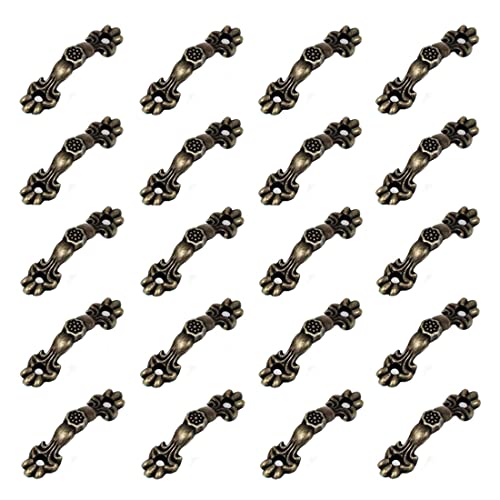 bnafes Jewelry Box Door Arch Shape Pull Handle 30mm Hole Center 20pcs - Image 1