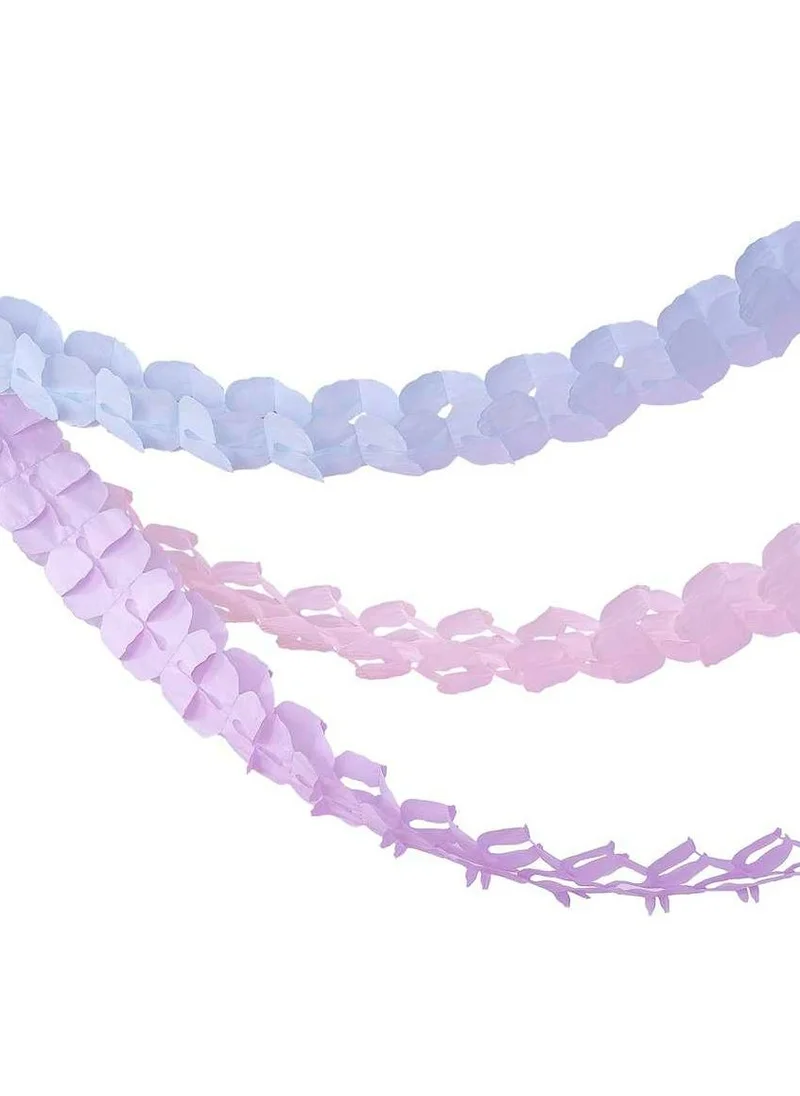 Ginger Ray Pastel Wave Honeycomb Garland