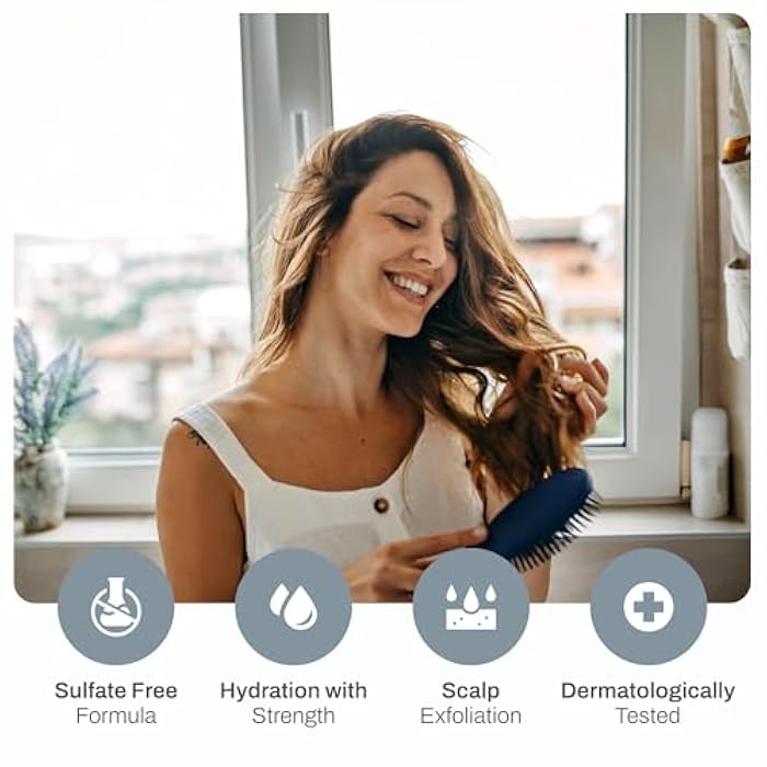 Foltene Anti Dandruff Shampoo for Men & Women – Dry Scalp Shampoo for Itchy & Oily Scalp – Dandruff Treatment with Piroctone Olamine & Salicylic Acid – Sulfate-Free formula – 6.76 fl oz - Image 3