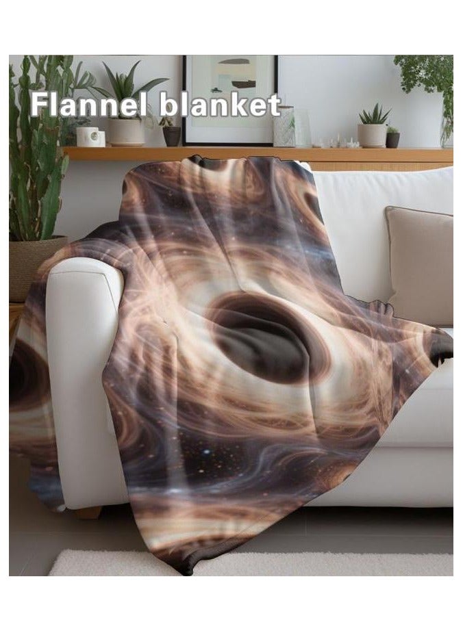 عام بطانية رقيقة من الفانيلا (دافئة ومريحة، ومناسبة للنوم واستخدام الألعاب وإزالة الغبار ومقاومة للرمل) 150 سم * 200 سم - 456 - Image 1