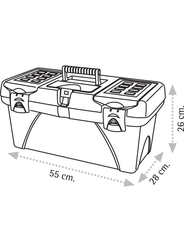 Super Bag ASR-2048 22 Tool Bag with Plastic Lock
