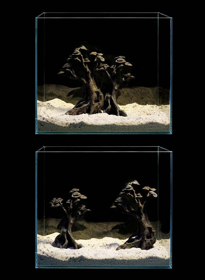 FZONE Resin Aquarium Driftwood, Aquarium Tree Decoration for Nano Aquascaping and Hardscape - Image 4