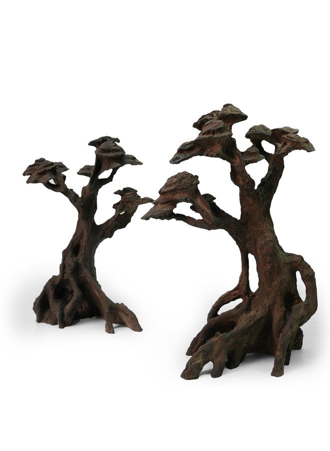 FZONE Resin Aquarium Driftwood, Aquarium Tree Decoration for Nano Aquascaping and Hardscape - Image 1