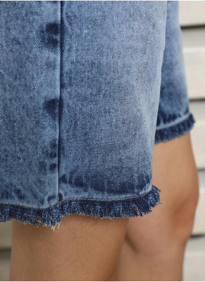 هاي ستار Women indigo 3 Shorts