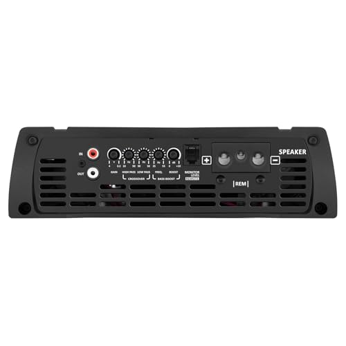 Taramp's Taramps HD 10000 1 Ohm 1 Channel 10162 Watts RMS MAX, Mosfet Amplifier, Monoblock, Crossover, Bass Boost, RCA Input, Class D, Car Audio, Compatible Monitor Level Remote, Great for Subwoofers - Image 5