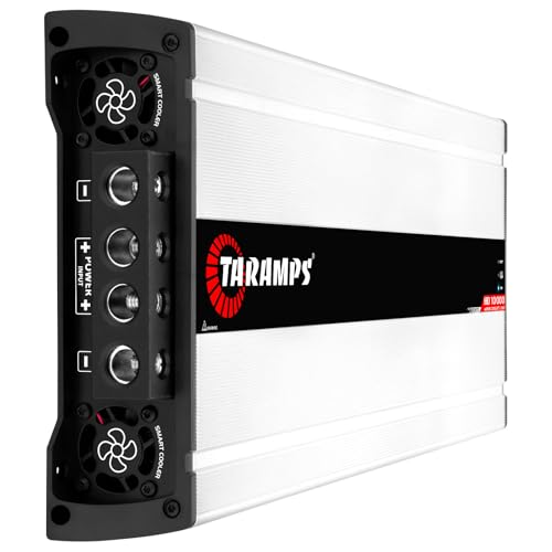 Taramp's Taramps HD 10000 1 Ohm 1 Channel 10162 Watts RMS MAX, Mosfet Amplifier, Monoblock, Crossover, Bass Boost, RCA Input, Class D, Car Audio, Compatible Monitor Level Remote, Great for Subwoofers - Image 2