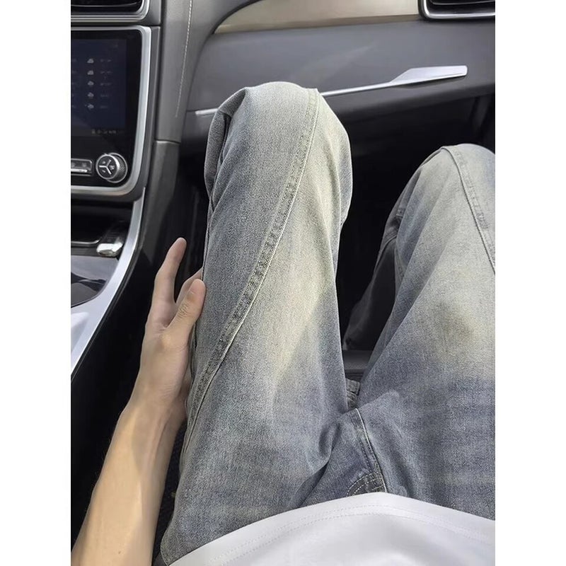 Unisex Casual Daily Denim Jeans - Image 4