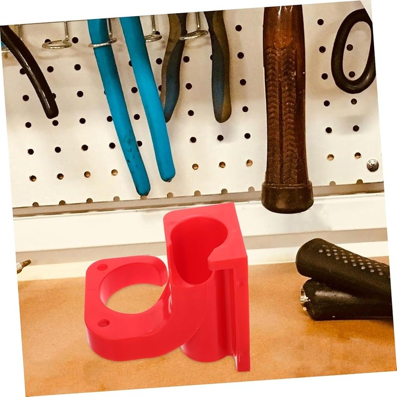 Red Wall Mount Pressure Washer Holder Organizer For Car Detailing Tools Easy Installation - Image 5