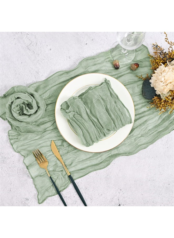 2 Pcs Translucent Napkin Tablecloth for Wedding Reception Bridal Shower Party Decoration Napkin 51CM  - Image 1