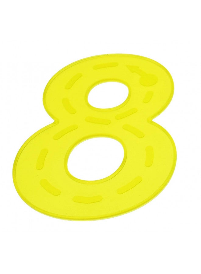 TickiT تيكي 9211 أشكال سيلكون تتبع الأرقام، 0-9 (عبوة من 10) - Image 3