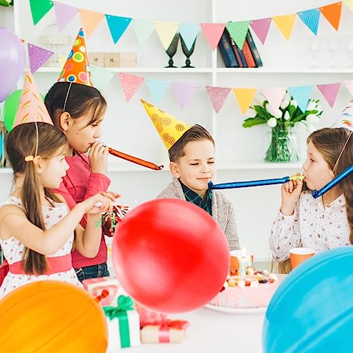 Giraffe Manufacturing Giraffe 18 Inch Large Thick Latex Neon Rubber Punch Balloons for Kids 30 Pack Bulk - Balloons Party Favors 8-12 Outdoor Strong Party Baloons - Stocking Stuffers for Kids - Image 4