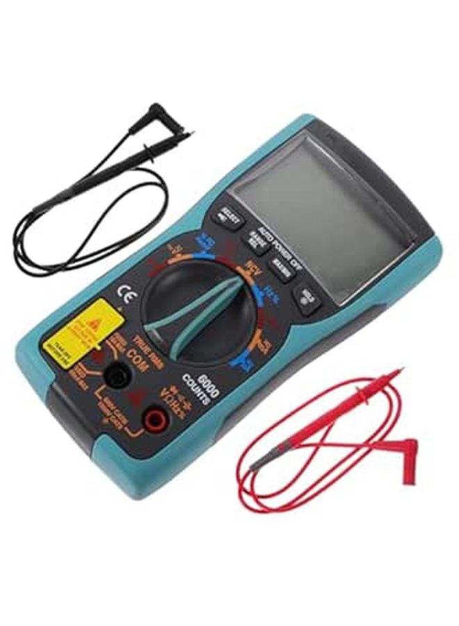 Auto Ranging Digital Multimeter Measures Capacitance Resistance Voltage DC Voltage Handheld Tester with Backlight Display - Image 1