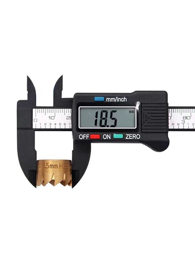 Digital Caliper 150mm With LCD Black Precision Measuring Tool - Image 3