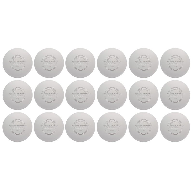 Velocity Practice Lacrosse Balls - 1, 2, 3, 6, 12, 18, 24, 36, 60 and 120 Packs - Official Size and Weight - White - Image 3
