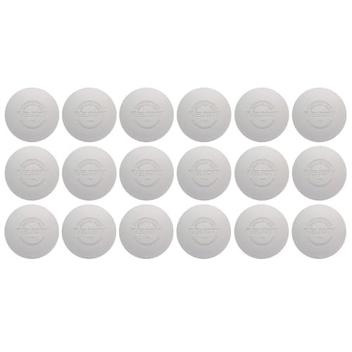 Velocity Practice Lacrosse Balls - 1, 2, 3, 6, 12, 18, 24, 36, 60 and 120 Packs - Official Size and Weight - White - Image 1