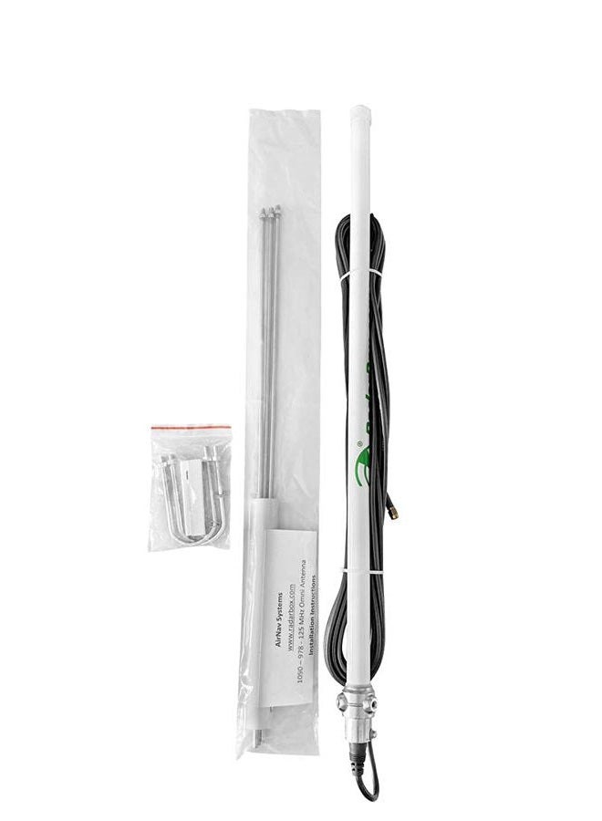 RadarBox AirNav ADS-B, UAT and VHF Airband Outdoor Antenna with SMA Connector - Image 1
