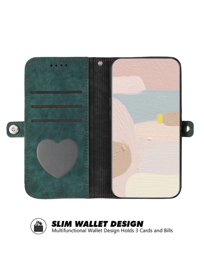 S-TOP Case For Samsung Galaxy M54 Side Buckle Double Fold Hand Strap Leather Phone Case - Image 4