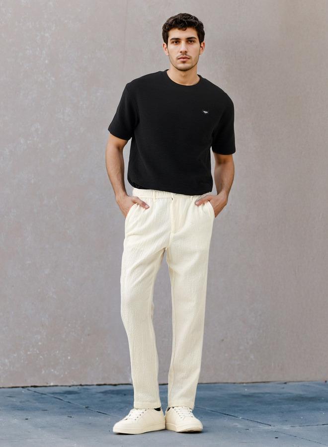 ايكونيك تيشيرت أوفرسيز أيقوني بنقوش بارزة - Image 2