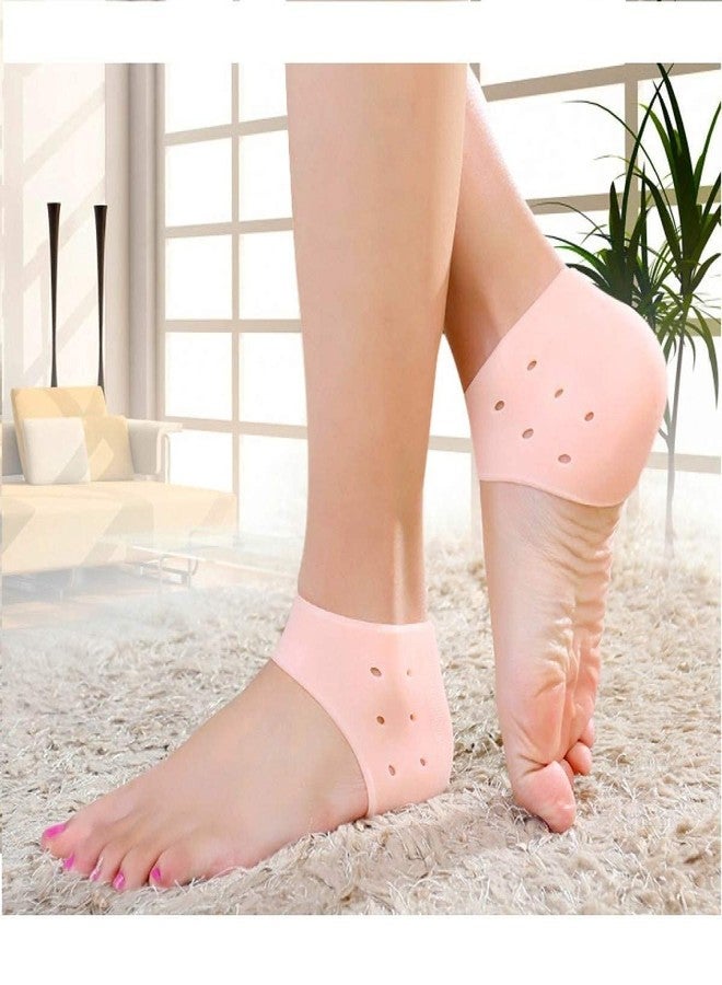 CONSONANTIAM Anti Crack Silicone Gel Heel and Foot Protector | Pain Relief and Heel Cracks - Image 1