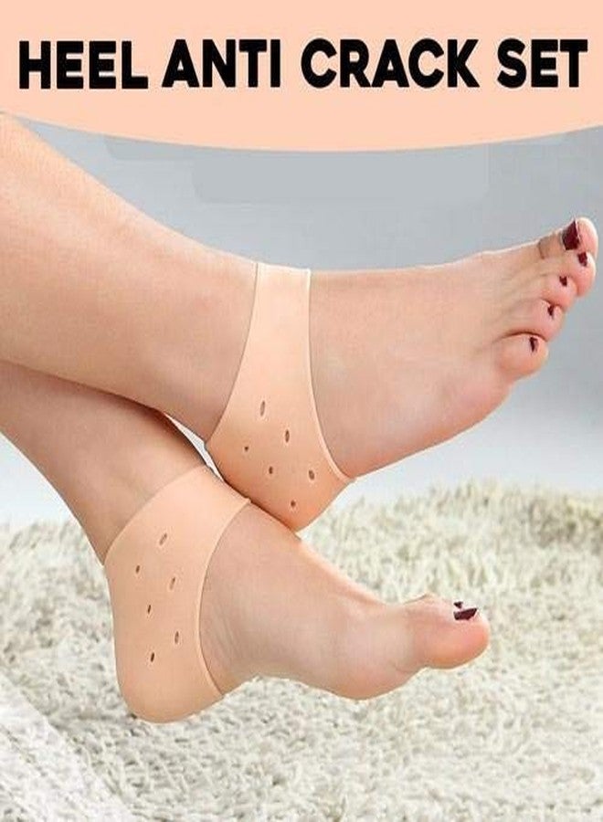 CONSONANTIAM Anti Crack Silicone Gel Heel and Foot Protector | Pain Relief and Heel Cracks - Image 2