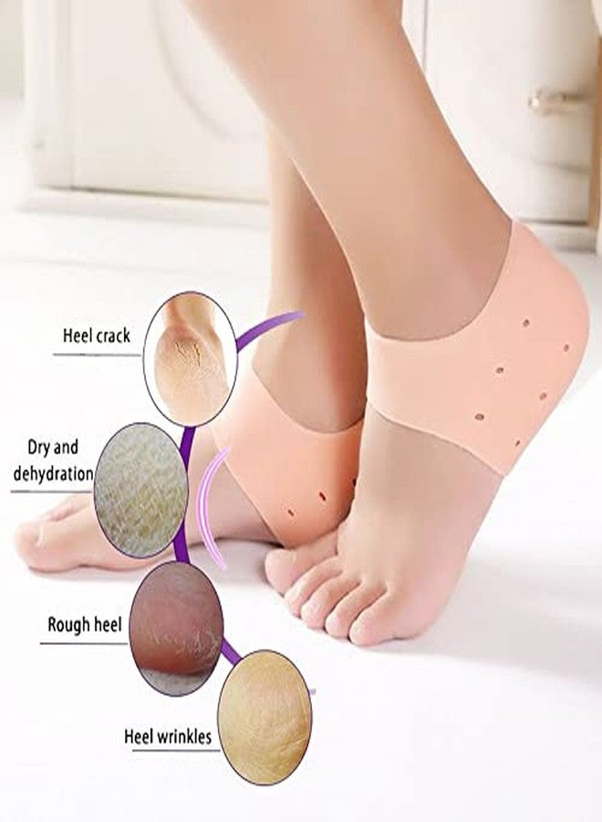 CONSONANTIAM Anti Crack Silicone Gel Heel and Foot Protector | Pain Relief and Heel Cracks - Image 4