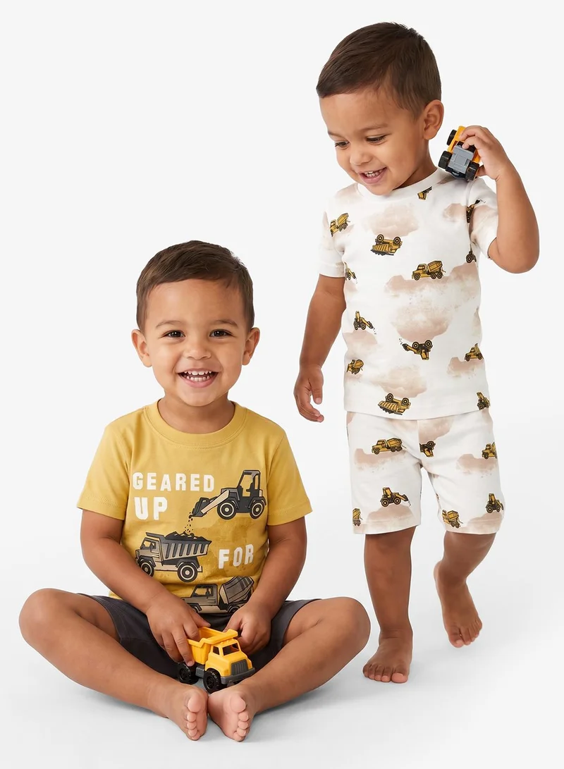 carter's Toddler Printed 4PC Pyjamas Set