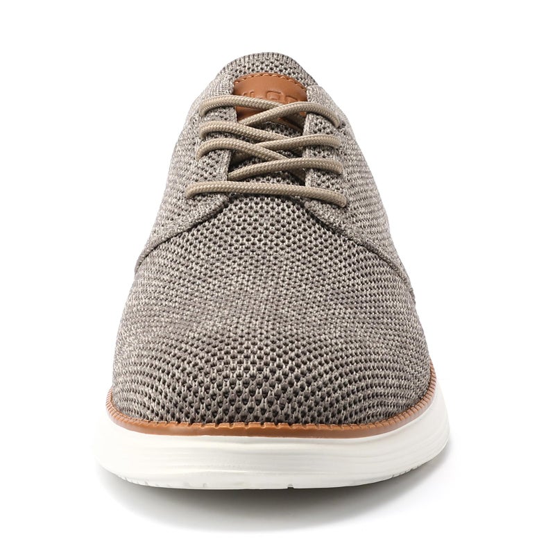 VILOCY Men's Fashion Dress Sneakers Casual Walking Shoes Business Oxfords Comfortable Breathable Lightweight Tennis Zapatos para Hombre Mottled Grey,US13 EU47 - Image 5