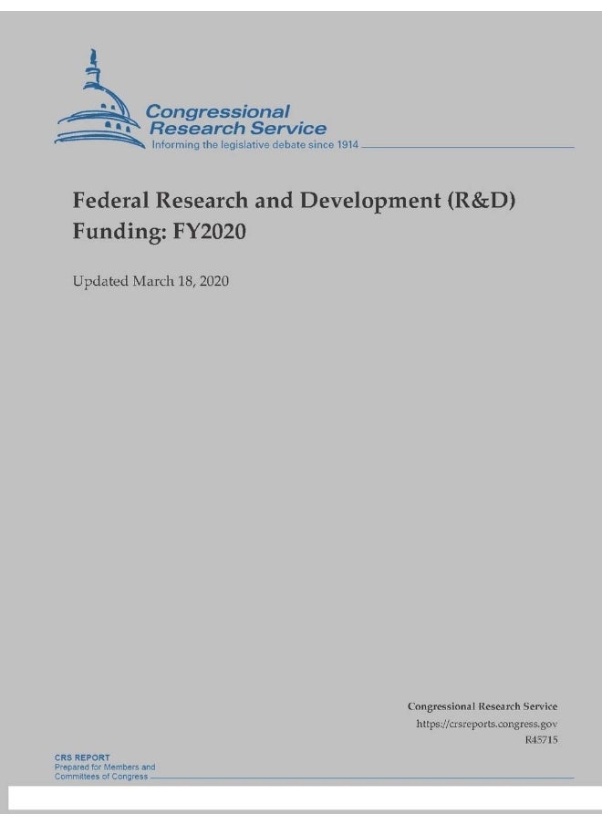 Federal Research and Development (R&D) Funding: FY2020 (Updated March 18, 2020)  - Image 1