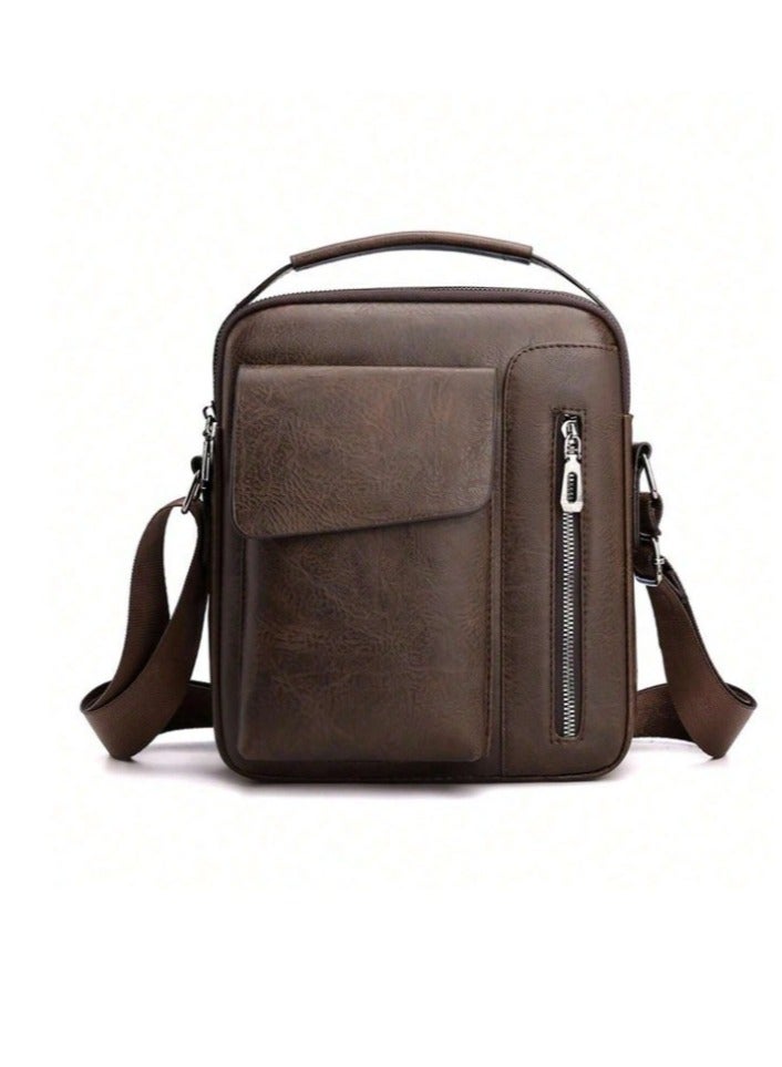 Jeep Buluo A shoulder and Hand Bag for Men Made of High-Quality Leather For Personal Purposes, Travel, Hiking and Sports - Image 1