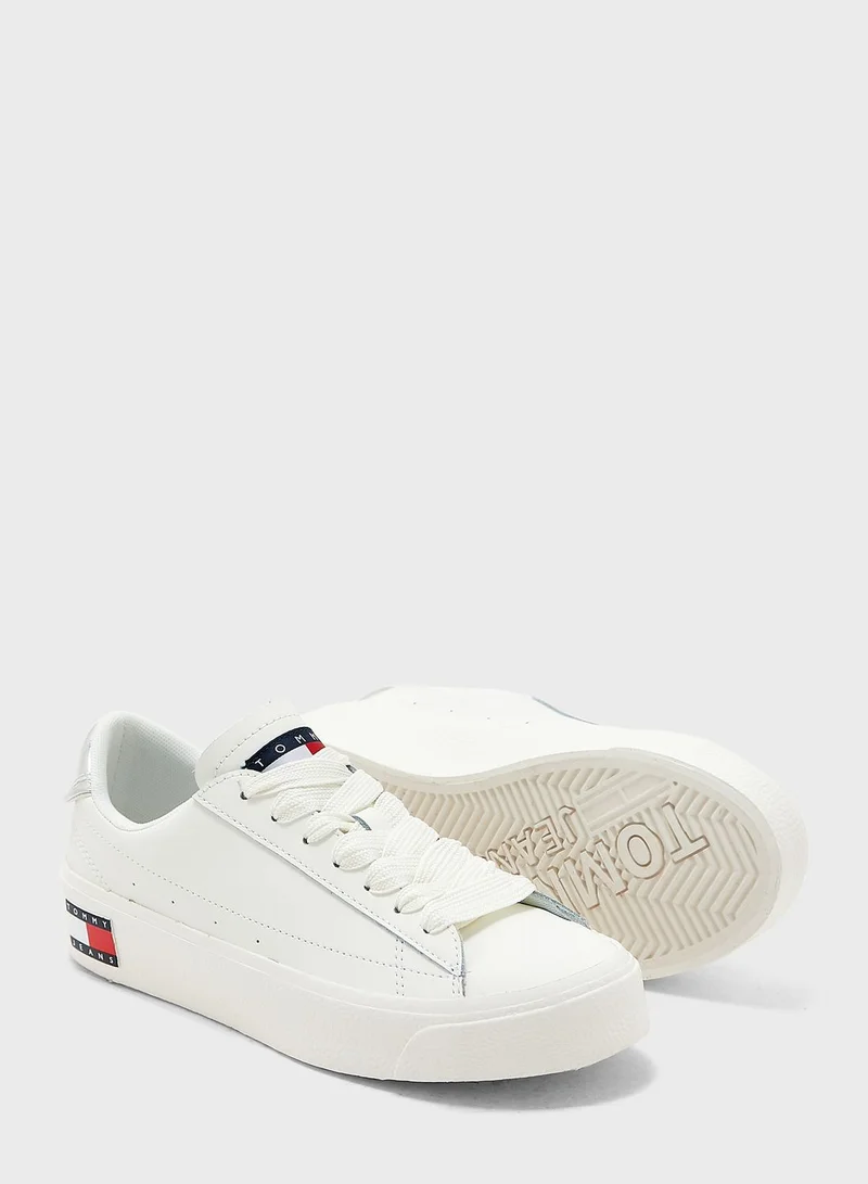 TOMMY JEANS Vulcanized Lace Up Sneakers