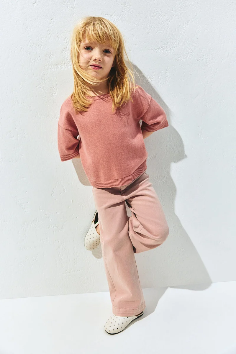 اتش اند ام بنطلون بأرجل واسعة