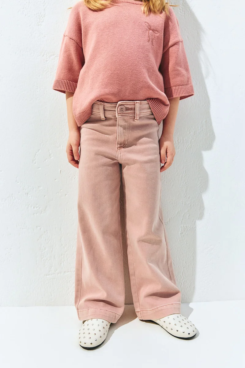 اتش اند ام بنطلون بأرجل واسعة