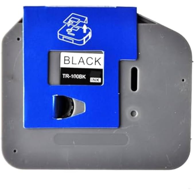 TR-100BK RIBBON BLACK 12MM X 100 METER COMPATIBLE WITH P TOUCH PRINTERS - Image 3